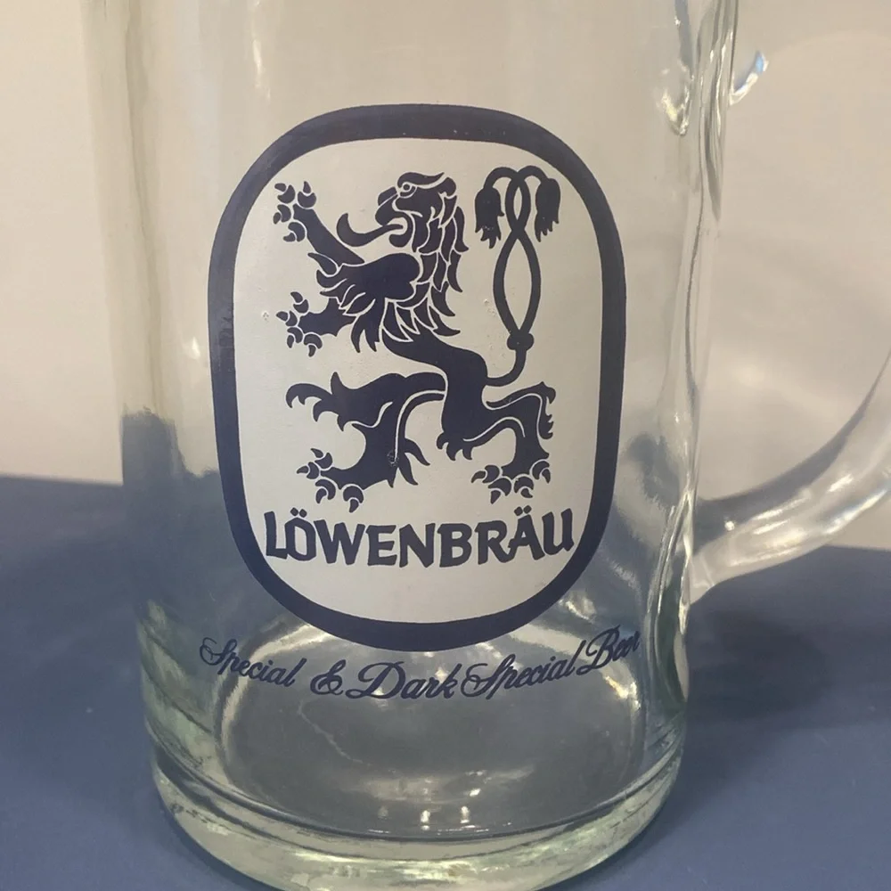 Lowenbrau Heavy Glass‎ Beer Stein